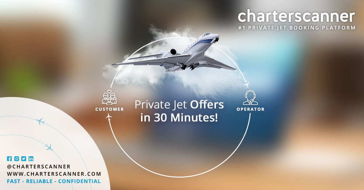 Tired of waiting over 48 hours for private charter quotes from brokers? Well, we’ve got news for you! Charterscanner’s private jet booking platform offers competitive quotes from world-class operators in just 30 minutes. 

#charterscanner #booking #jetbooting #charterajet