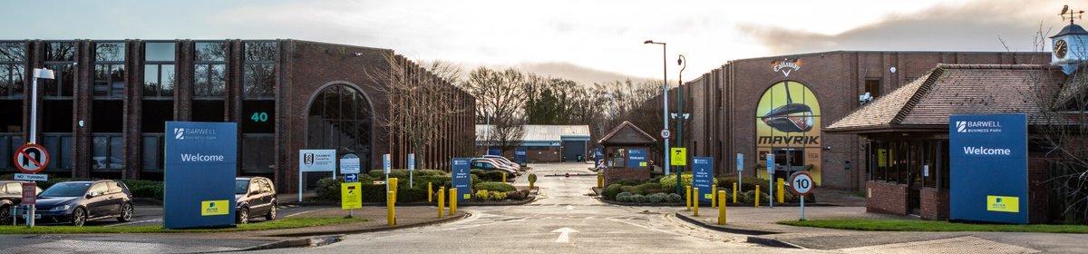 Explore Barwell Business Park with our new 360-degree virtual tour:

* 400,000 sq ft site
* Home to 60 companies
* High-spec units from 900-40,000 sq ft
* Close to M25 and major transport links

Click here: ow.ly/q4KA50H7oSY