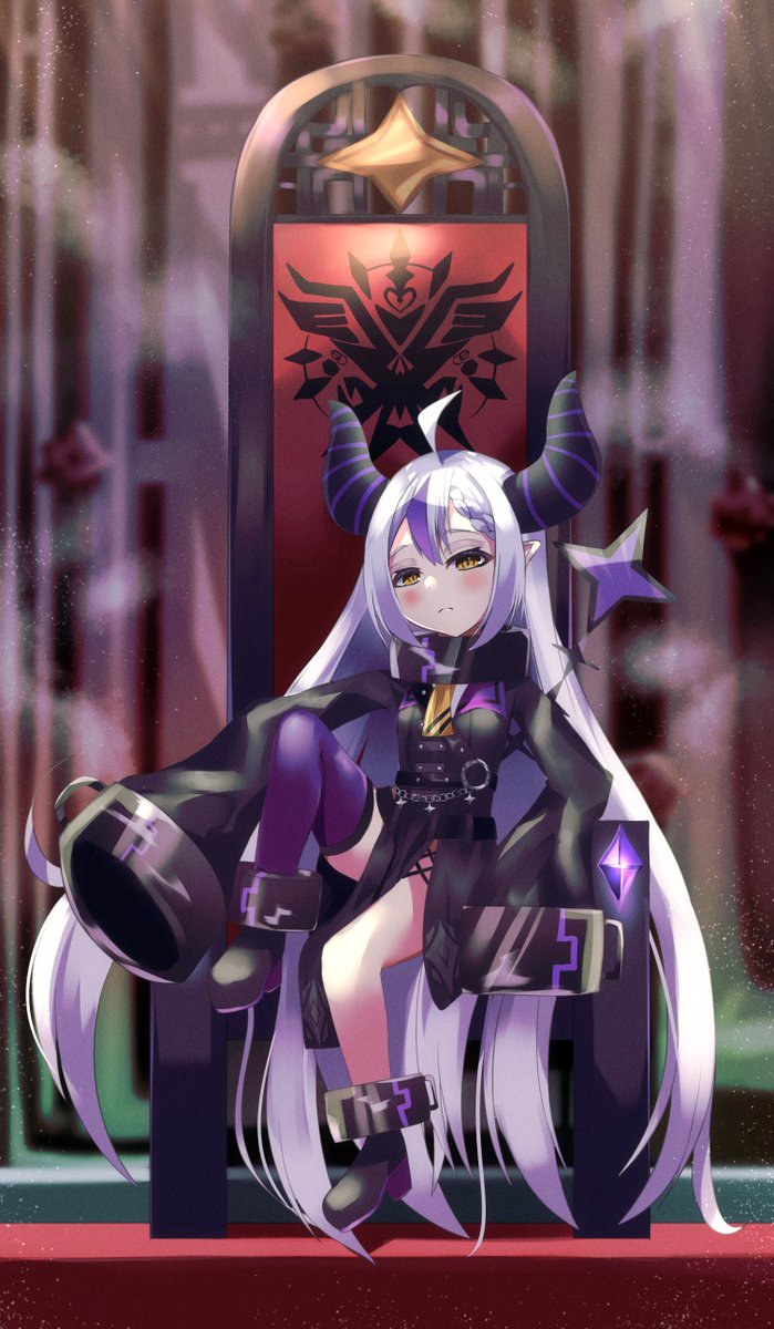 ラプラス・ダークネス 「よろしくお願いします!!!!!!!!
#絵柄が好みって人にフォローされたい 」|途ノ河（とのかわ）@お仕事募集中のイラスト