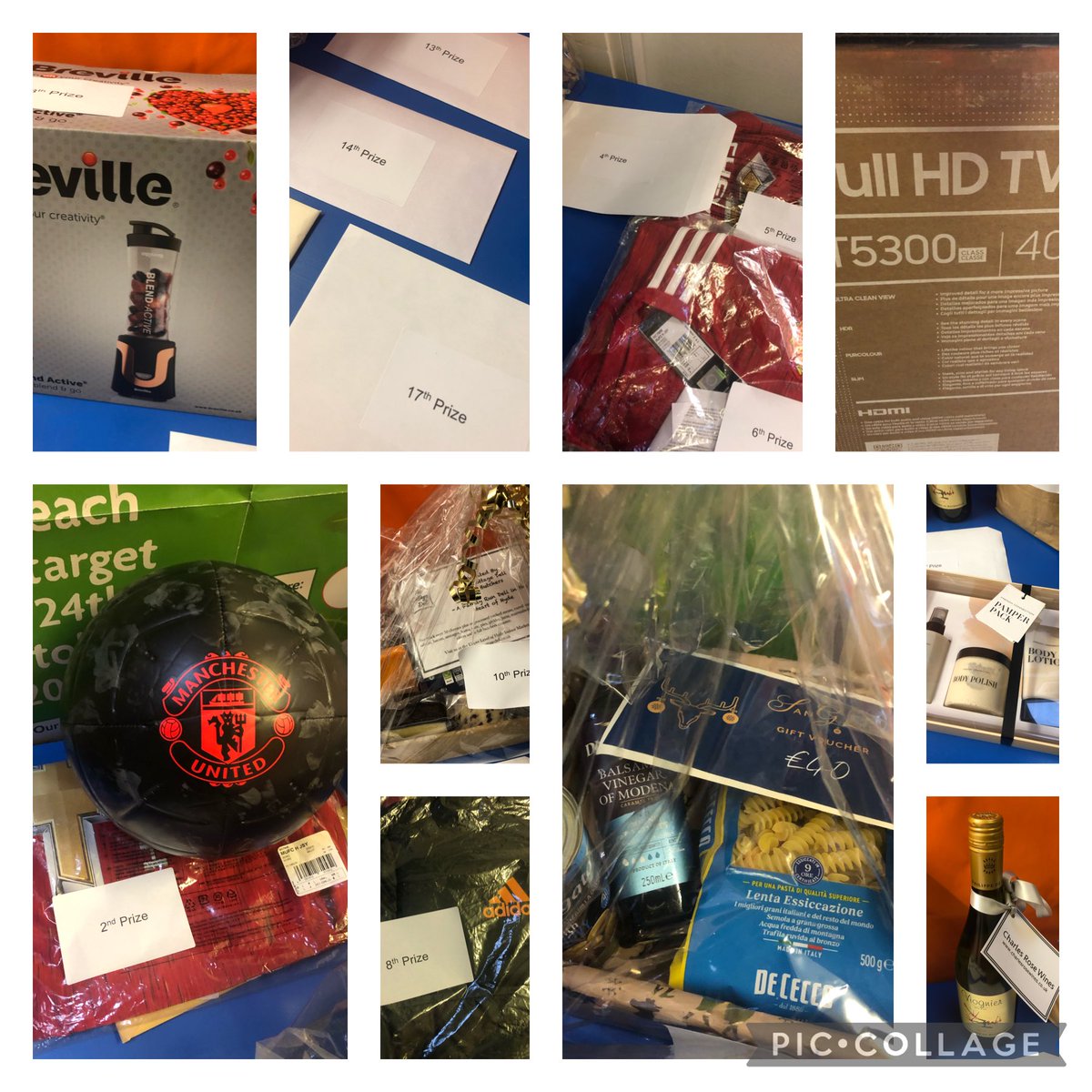 StPaulsHyde's tweet photo. Thank you to all who have donated prizes for the Friends of St Paulβs Christmas π Raffle. There are some amazing prizes to be won. The raffle will be drawn during assembly this afternoon. #christmas #raffle #FOSP https://t.co/ZAolXQhCsj
