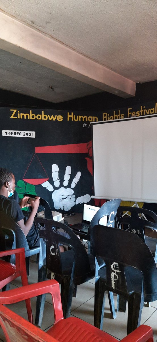 dhorobha's tweet photo. "All systems out of order " Happening now  the Zimbabwe Human Rights Festival #ACTIONHUB right in the ghetto #Gazaland @charles_kautare @Henky63844668 @Rosalia82980702 @ZIMCODD1 @EdzaiIsu1 https://t.co/gJd6tIgmaR