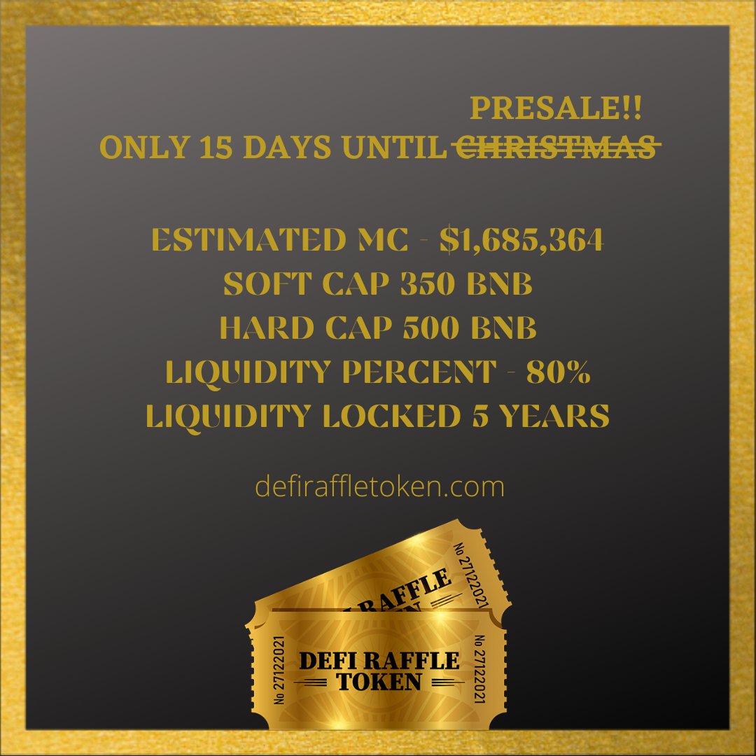 Defi Raffle Token tweet media