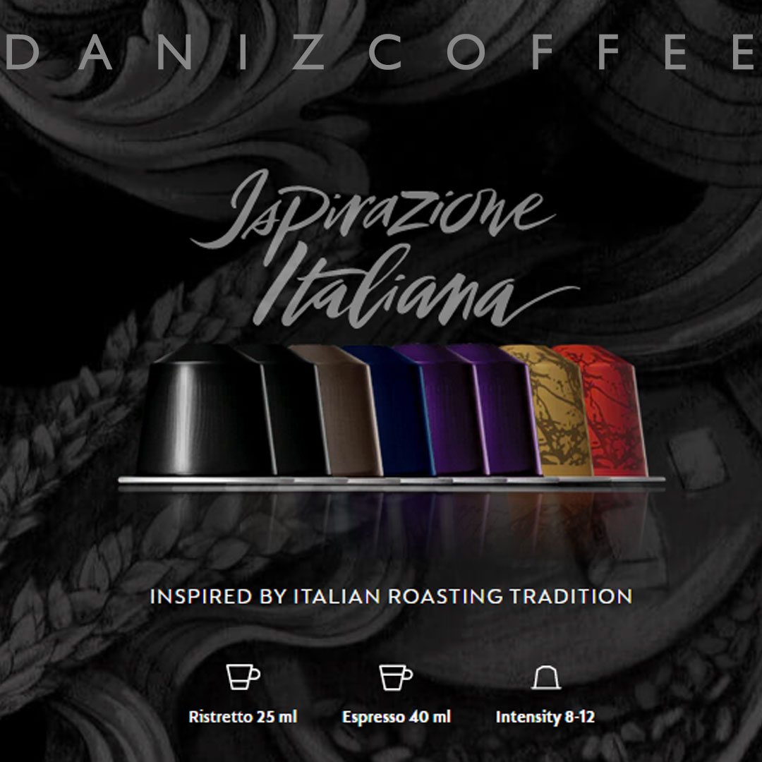 danizcoffee's tweet photo. ISPIRAZIONE ITALIANA

اين سري از كپسول هاي نسپرسو تركيبي از خاستگاه هاي مختلف قهوه هستند تا طعمي قوي از قهوه را به شما ارائه دهند. 

از اين تركيبات مي توانيد ريسترتو ٢٥ ميلي ليتر و يا اسپرسو ٤٠ ميلي ليتر تهيه كنيد و از طعم غني اين كپسول ها لذت ببريد. https://t.co/ALL9NlqGwG