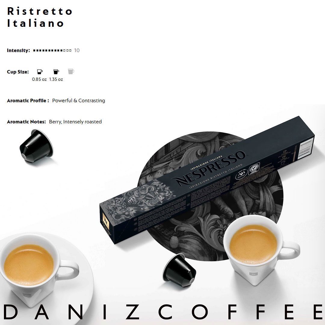 danizcoffee's tweet photo. ISPIRAZIONE ITALIANA

اين سري از كپسول هاي نسپرسو تركيبي از خاستگاه هاي مختلف قهوه هستند تا طعمي قوي از قهوه را به شما ارائه دهند. 

از اين تركيبات مي توانيد ريسترتو ٢٥ ميلي ليتر و يا اسپرسو ٤٠ ميلي ليتر تهيه كنيد و از طعم غني اين كپسول ها لذت ببريد. https://t.co/ALL9NlqGwG
