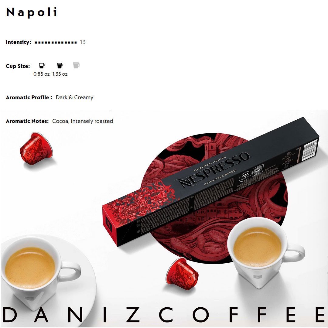 danizcoffee's tweet photo. ISPIRAZIONE ITALIANA

اين سري از كپسول هاي نسپرسو تركيبي از خاستگاه هاي مختلف قهوه هستند تا طعمي قوي از قهوه را به شما ارائه دهند. 

از اين تركيبات مي توانيد ريسترتو ٢٥ ميلي ليتر و يا اسپرسو ٤٠ ميلي ليتر تهيه كنيد و از طعم غني اين كپسول ها لذت ببريد. https://t.co/ALL9NlqGwG