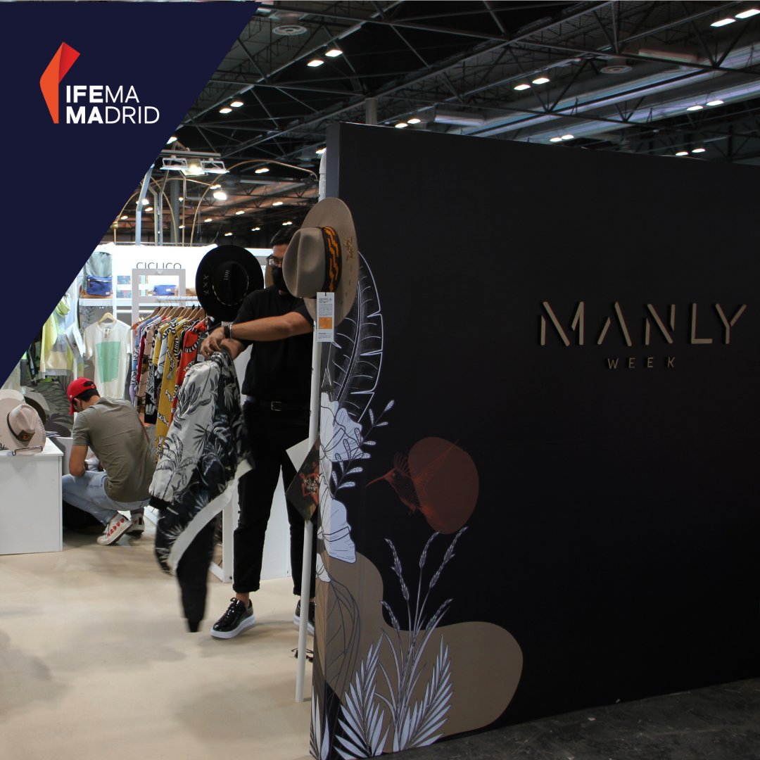MOMADMadrid's tweet photo. En #MOMAD21 pudimos disfrutar de la presencia de marcas internacionales gracias a #ManlyWeek . ¿Qué marcas internacionales quieres ver en #MOMAD22? 🌍
#ConectandoLaModa https://t.co/DlzpaH0bf4