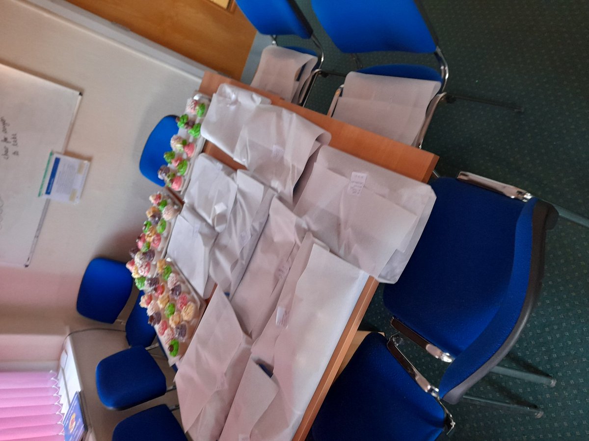 mandy_skilling's tweet photo. Here in St Leonard's kitchen we are ready for our Christmas Fayre.... big reveal later watch this space....🧁🍰🥧🍩🍪🎂 https://t.co/rJQ2QJ4XCF