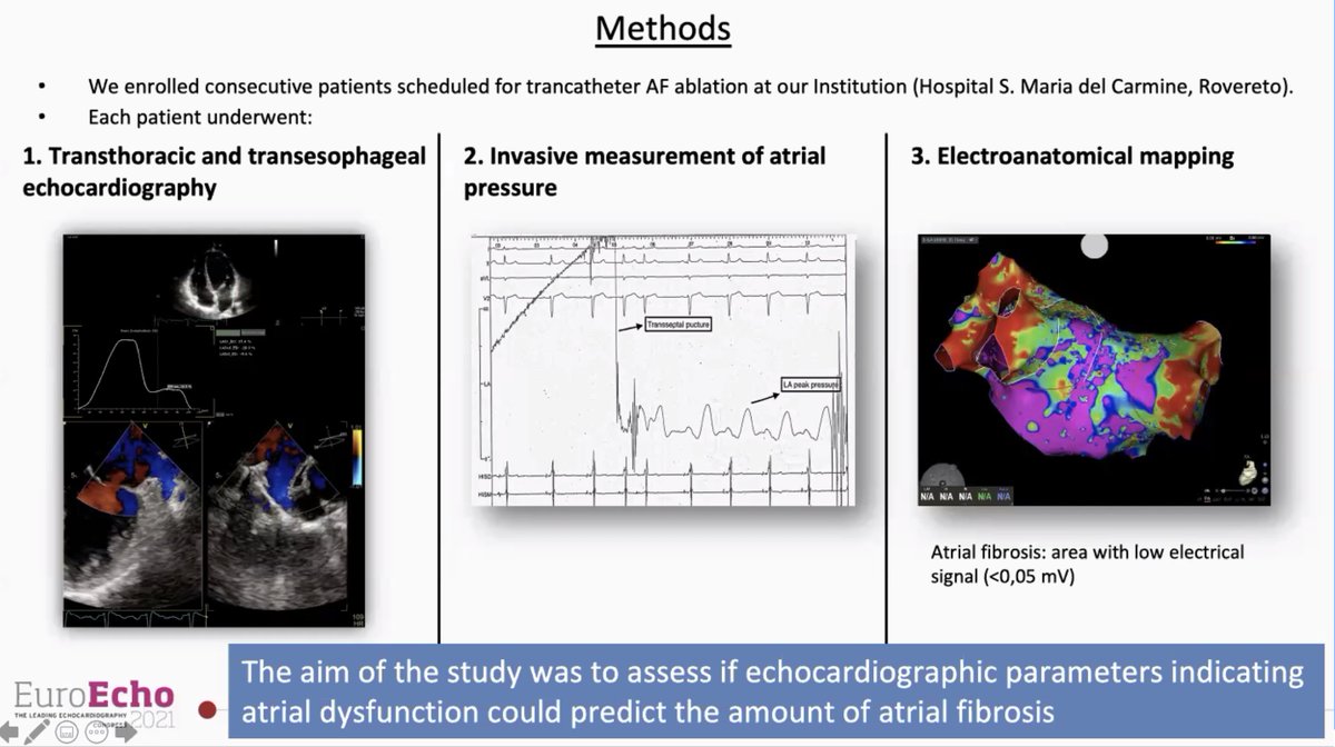alessia_gimelli's tweet photo. Elegant presentation by Dr Dal Porto on the role of multiparametric evaluation for the best selection of pts who benefit more from ablation procedure
@gpontone1 @DrFranPugliese @hatemsoliman @NMerke @drzgezdentok1 #EuroEcho https://t.co/dwUOjXv7WU