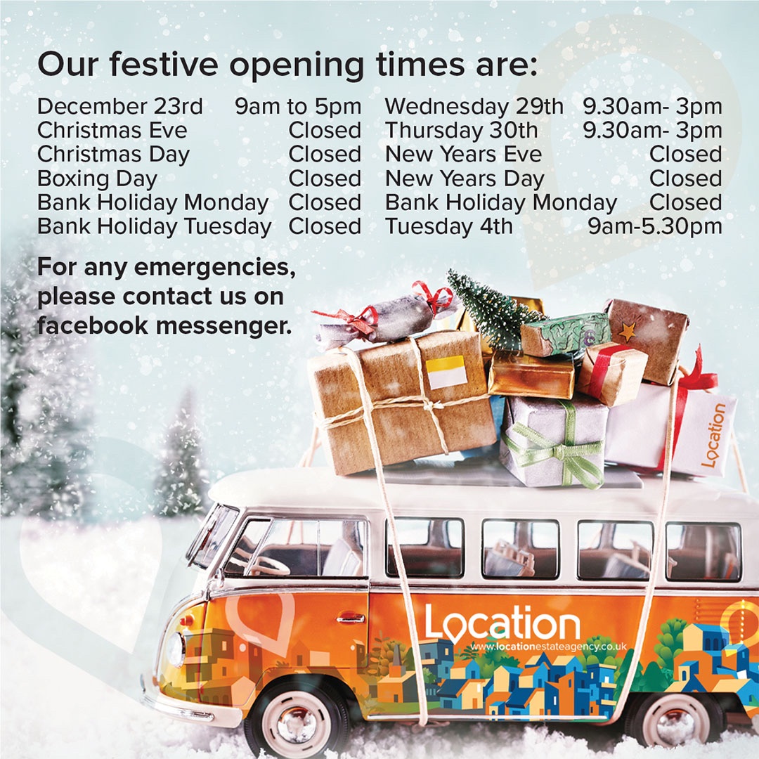 Locationnotts's tweet photo. Everyone from Location wishes you a Merry Christmas! 🎁

If you need to get in touch over the festive period, our opening times are below.

For any emergencies, please contact us on Facebook messenger. https://t.co/zCwkGLTQAd