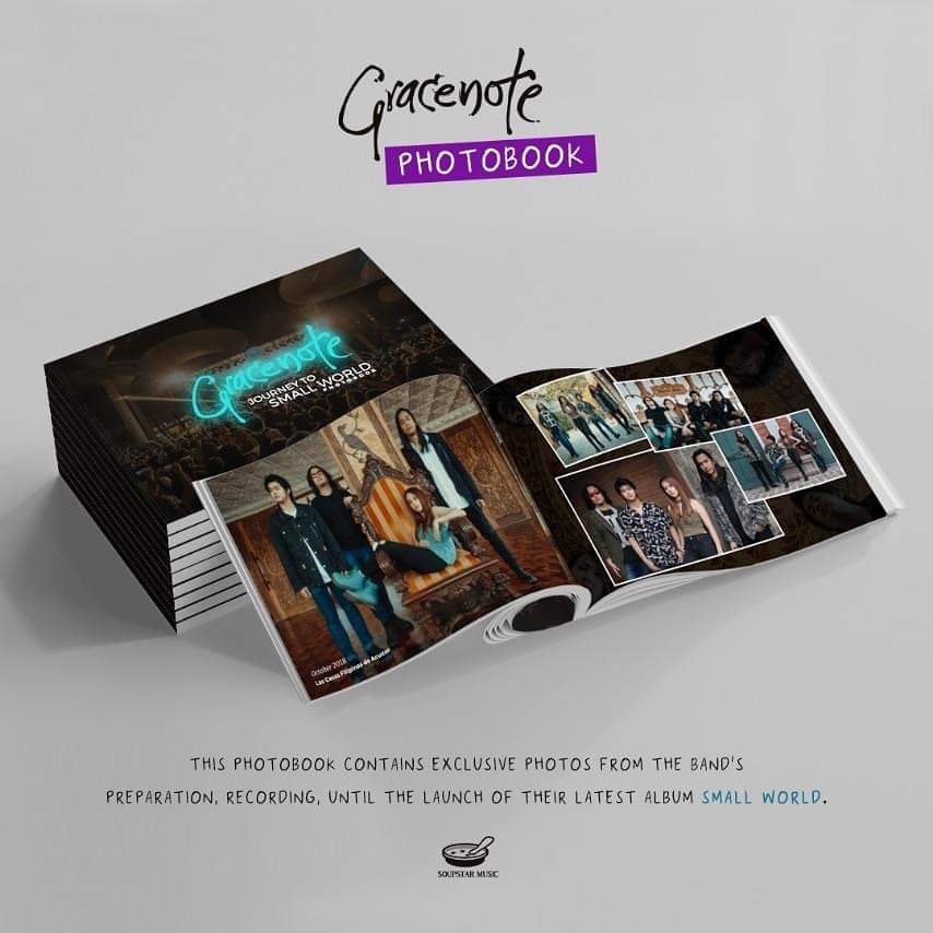 soupstarmusic's tweet photo. ✨ Pre-order @GracenotePH's Journey To Small World photobook NOW ✨ 

This photo-book will give you an overview of the entire small world journey - from how it all started until the day they launched it. 

⬇️⬇️⬇️
https://t.co/IExp2GIkgb https://t.co/npXv3WuoKP