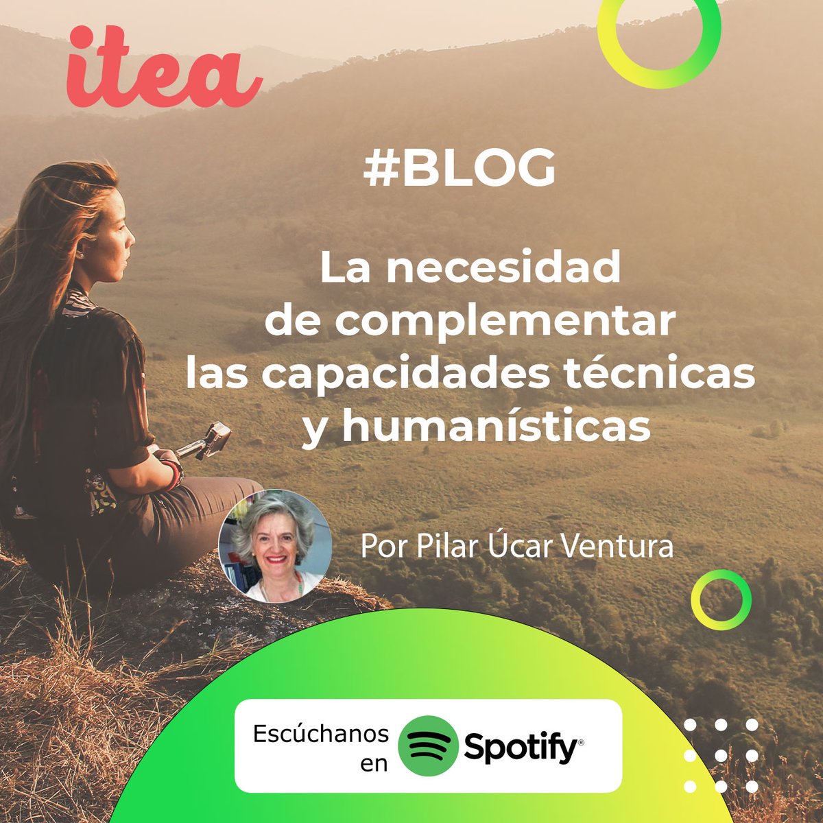 ITEA_idiomas's tweet photo. Un interesante artículo en nuestro #Blog escrito por nuestra colaboradora Pilar Úcar Ventura, docente en la @UCOMILLAS , investigadora y escritora: https://t.co/bk1AmfKWDJ .Acerca de qué necesitan hoy en día nuestros jóvenes para triunfar a nivel personal. https://t.co/HjmkKMUiUD