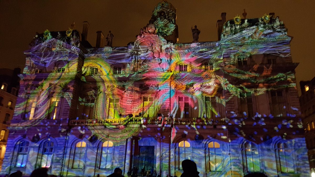 LUCIassociation's tweet photo. Great nights experiencing the #lightart of the @FeteLumieres 2021 #lightfestival @villedeLyon with participants of #LUCInetwork LyonLightFestivalForum #LLFF2021 ! https://t.co/ZVSVRbqSmv