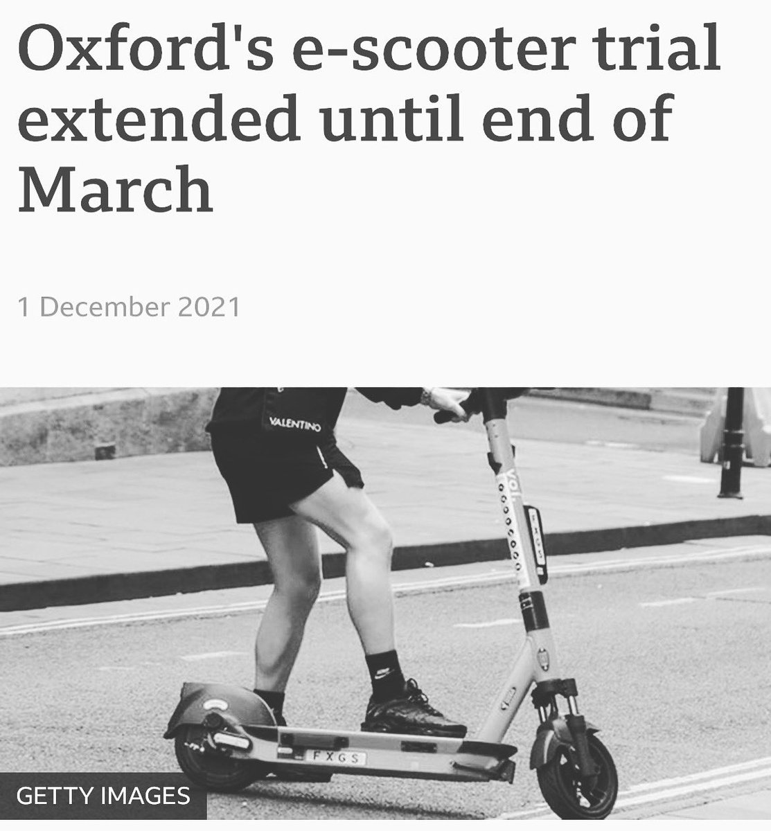 UK taking #Escooters seriously great to see the commitment to climate change and healthier ways of smart cities operating. Let’s get the safety aspects fasttracked and get moving ! 

#oxford #oxfordcouncil #escooters #escootertrials #micromobility #smartcity #ClimateCrisis