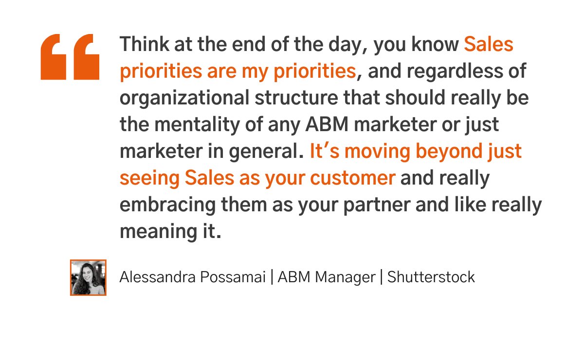 You may think this goes without saying, but shockingly, at least 25% of Sales and Marketing teams continue to operate as independent, siloed departments. bit.ly/30RjUX7  #b2bmarketing