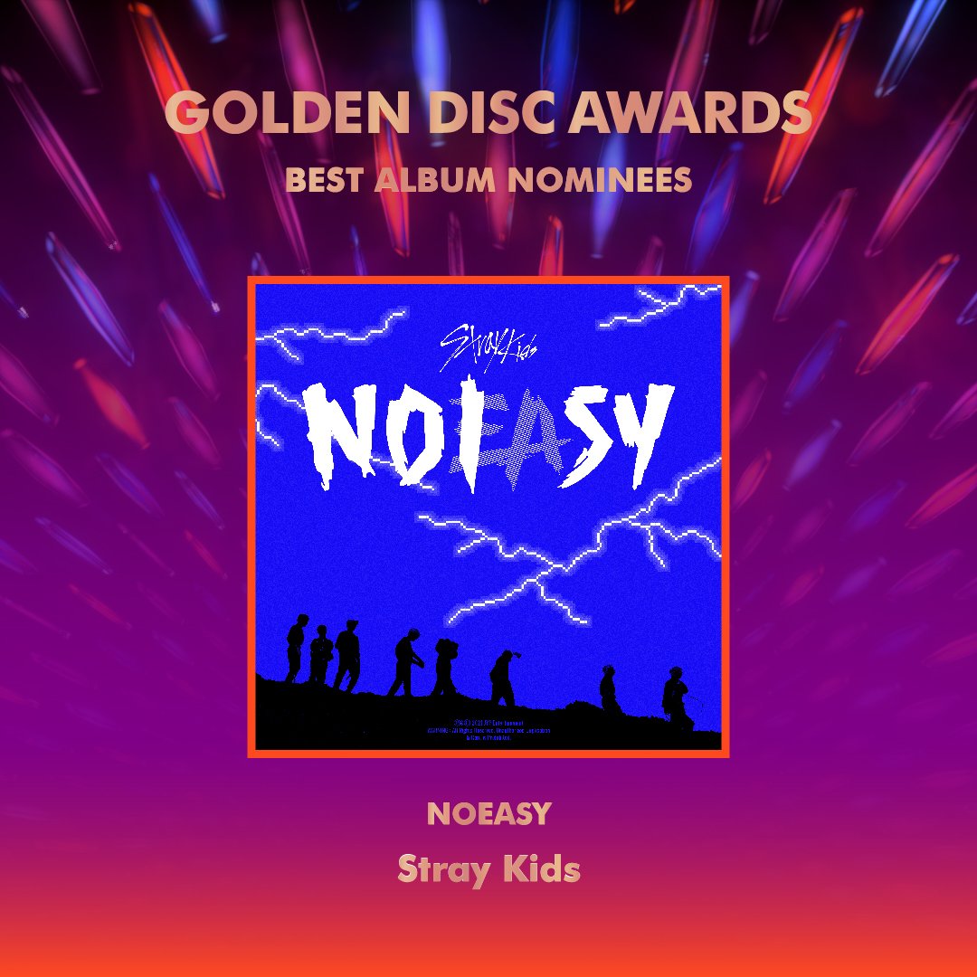 RT @stayvilleupd8s: NOEASY is nominated for 'Best Album' at the 36th Golden Disc Awards! https://t.co/CQyUZlfzi8