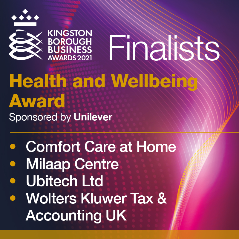 KbbAwards's tweet photo. The finalists for the KBBA Health &amp; Wellbeing Award, sponsored by @UnileverUKI are:
@ComfortCareAtHm @MilaapCentre @UbiTheraPlay @wolterskluweruk https://t.co/r0wrJiH4LK