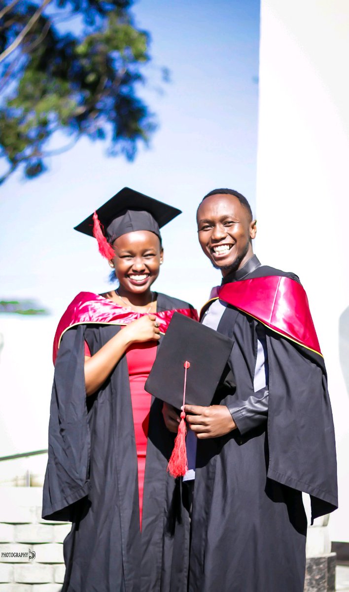 MHTalkCentre's tweet photo. Help us celebrate our Executive Director @RamilFelix_ and our Administrative Director @CobyMusyoki who have both graduated today from @MountKenyaUni during it's #MKU20thGraduation 
Congratulations to you all. We are so proud of you. https://t.co/imlZmX5Spb