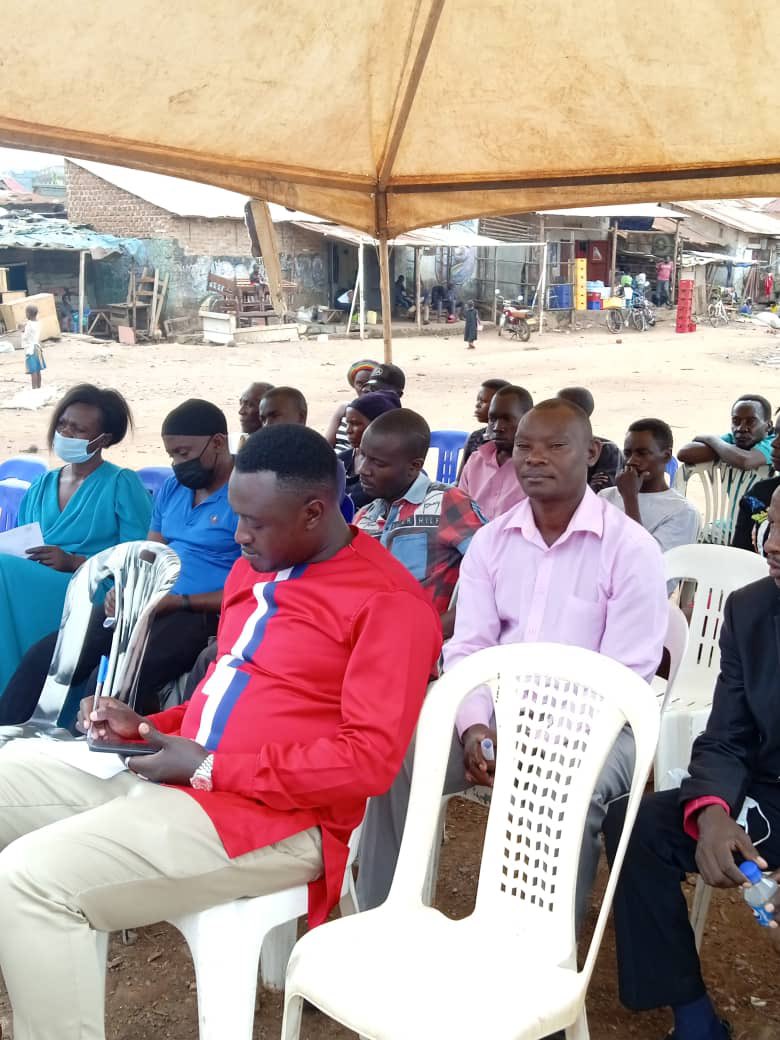 OpenSpaceUganda's tweet photo. “The youths in Katanga are left behind on issues that can develop their area and themselves. “ one of the participants testifies during our Community Dialogue today in Katanga under our Youth #CommunityOf Practice supported by @ngoforum https://t.co/z3IdqSD93Y