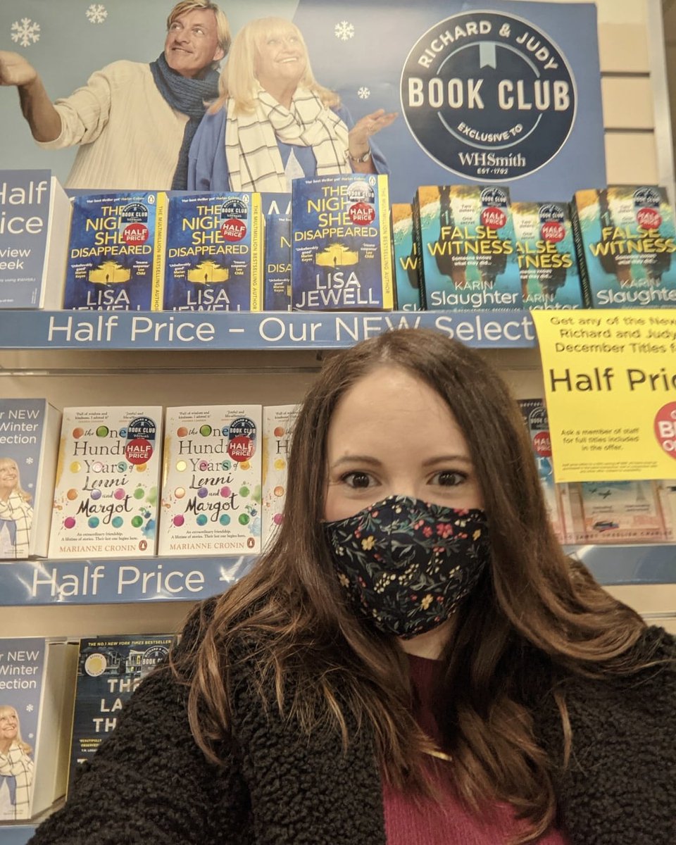 Paperback launch day! ✨💛 When the hardback of Lenni and Margot was released in February, the UK was in lockdown, so getting to see my book not only on the shelves but in a major display was amazing! Still can't believe it's in the Richard and Judy book club! 💕