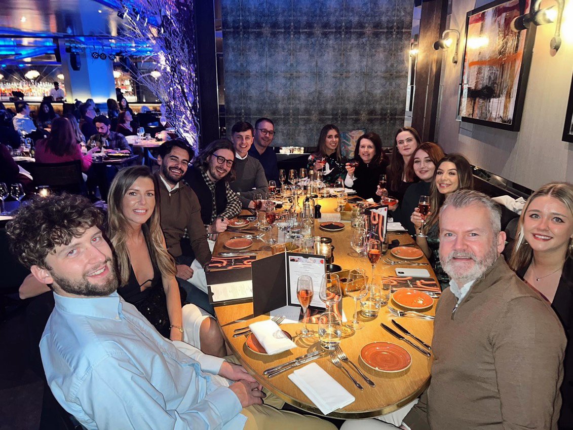 openmediauk's tweet photo. Brilliant Christmas celebrations as always last night with Team OPEN 🥂✨ https://t.co/hmIrswHXtv