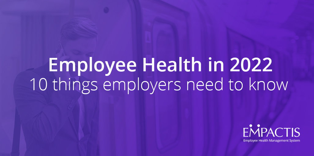 10 things #employers need to know about the changing #employeehealth landscape for 2022 #occupationalhealth #predictions #2022 #healthstrategy  
bit.ly/31CGhA6