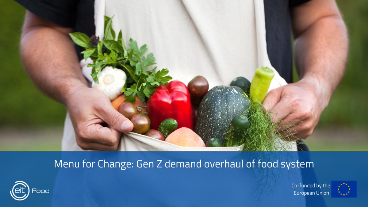 🧒Young people across 🇪🇺 are demanding changes to transform the food system to be more sustainable from labelling to regenerative agriculture.

Explore the ‘Menu for Change’ program, developed by members of the <a href="/EITFood/">EIT Food</a>  Future Foodmakers initiative👉 bit.ly/3GtIyww