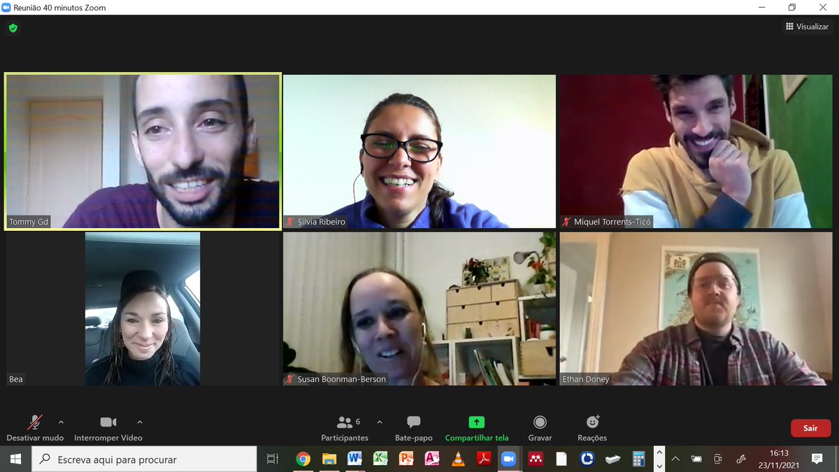 The ENCOSH core team recently met up on Zoom from 6 countries to discuss about ENCOSH strategies and priorities for 2022! All the best The ENCOSH core team Tommy Gaillard, Silvia Ribeiro, Susan Boonman-Berson (Dr. ir.), BEATRICE FRANK, Miquel Torrents-Ticó, Ethan Doney