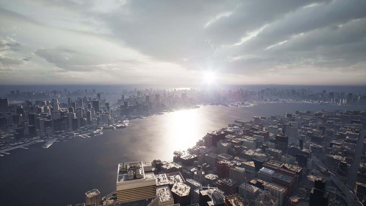 a1DaSauce_'s tweet photo. Some #GTAVII Screenshots were leaked, this looks absolutely beautiful. 
Carcer City looks absolutely gorgeous, it’s in morning so it’s not so gritty. 
By the looks of it it’s running on a #PS6Pro Dev Kit. https://t.co/lX3dQJWPTw
