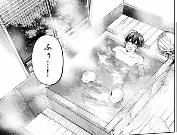 #カッコウの許嫁 最新話!🐣

単行本派の方にはどのコマも
ネタバレになってしまうので…

素敵なお風呂に浸かってる凪をどうぞ
♨️♨️♨️♨️♨️ 