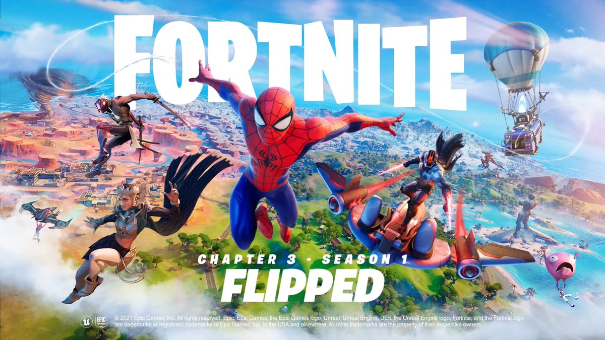 Wi1sonBros's tweet photo. #FortniteFlipped #chapter3 is now here so where going to be streaming some tonight so please come join us and have fun #gaming #gamingcommunity #gamer #pc #PlayStation5 #playstation4 #XboxSeriesX https://t.co/lY7XlxZRmE
