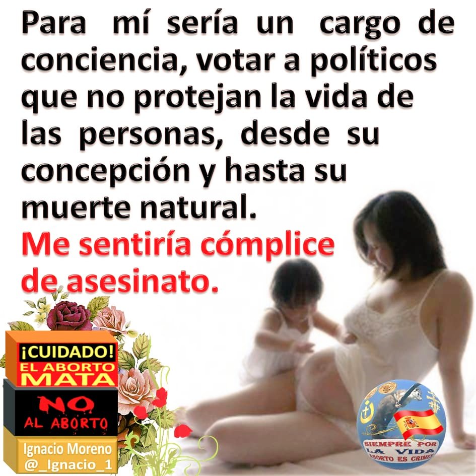 _Ignacio_1's tweet image. Si los #aborteros estuviesen en peligro de ser #abortados
el #aborto ya habría sido erradidado.

#SíALaVIDA ❤️#SíALaVidaSiempre #SiempreXLaVIDA #abortoCERO #AbortoEsCRIMEN ❤️#NadieSobra
#SomosMillones defendiendo el 👉#DERECHOaVIVIR 👉 #DDHH N° 1