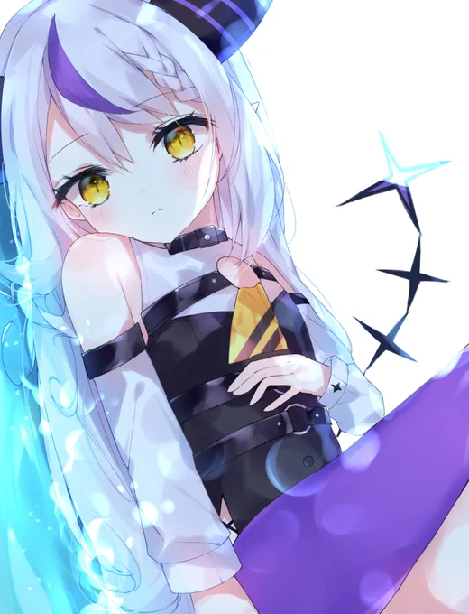 #Laplus_Artdesu
🛸💜 