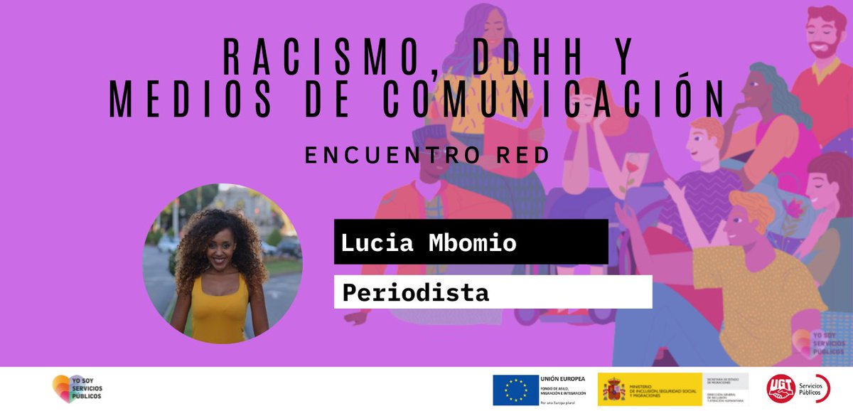 En el #DíaDerechosHumanos #10Diciembre  te presentamos un Encuentro con #LuciaMbomio sobre  Racismo, derechos humanos y medios de comunicación. Siempre aprendemos con ella, te recomendamos que lo veas!yosoyserviciospublicos.es/racismo-derech…