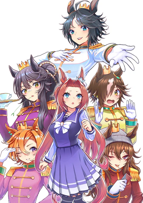 今日の配信に間に合わなかったので、明日の20:00完成予定です。 #ウマ娘 