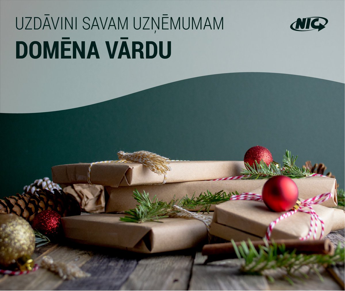 LVregistrs's tweet photo. 🎁 Pērkot dāvanas radiem, neaizmirsti arī par savu uzņēmumu‼️ Tavs bizness ir pelnījis savu domēna vārdu - reģistrē un aizsargā savu zīmolu tiešsaistē jau šodien - https://t.co/kmmoFEtCwb https://t.co/xF2p39JCdL