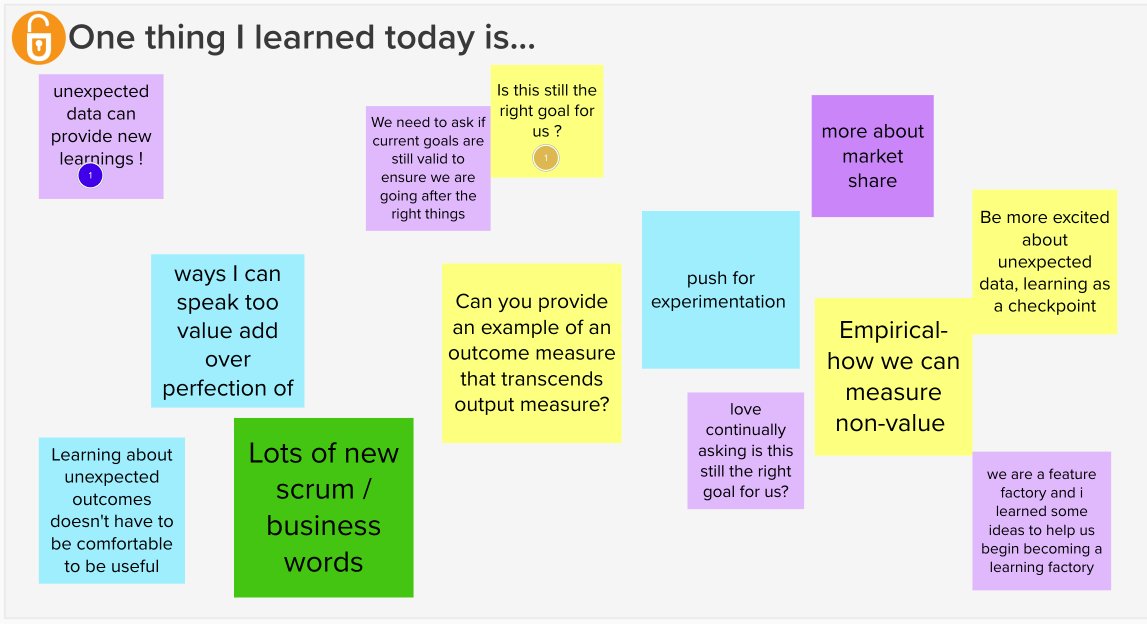 Last night's presentation at #Agile #Cincinnati was so fun - check out the learning points from #Evidence-Based Management! If you're interested in exploring these things, check out my upcoming EBM classes: ow.ly/lvFx50H7Hmm #agility #businessagility #curiosity