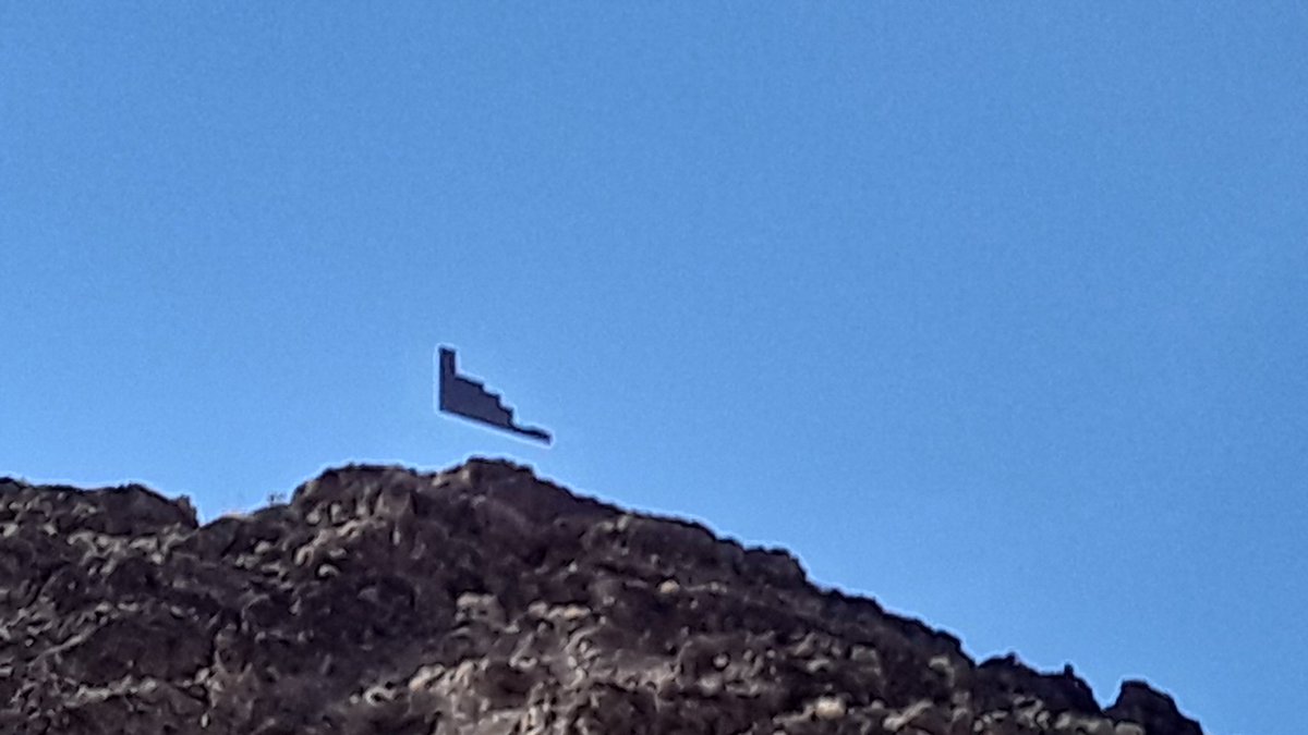 one_dray's tweet photo. This was awesome to see a stealth bomber fly over...https://t.co/9Z04vz0PYO #COOLNFT #awesome #PicOfTheDay #goodvibes #lasvegas https://t.co/efFiV8BVhJ