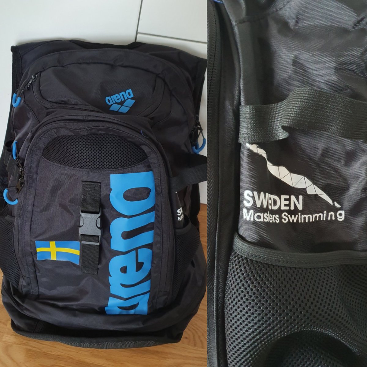 pullkickswim's tweet photo. I love the merchandising here in Sweden. Managed to pick up some nice Swedish Masters things last weekend #mastersswimmer #mastersswimming #swimkit #swimming #swimmer @ArenaPeople @ArenaSwimStore @arenaUK_ https://t.co/ms02tIgrOr