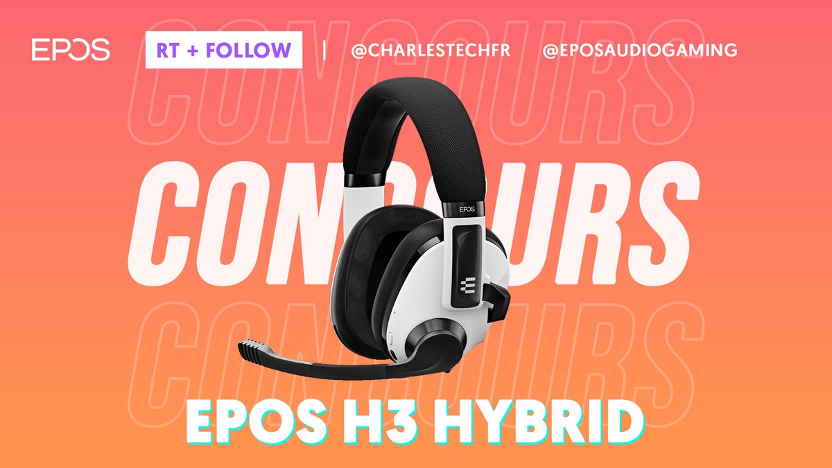 charlestechfr's tweet photo. 🎁 CONCOURS - Change ton vieux casque contre ce modèle AU TOP pour tes oreilles ! 😎 #CharlesTechNoel

🔁 RT ce tweet
👉 FOLLOW @charlestechfr et @eposaudiogaming 
 
🔔 Active la cloche pour ne rien louper !

📅 Tirage au sort le 17/12 https://t.co/4lon4lFnSu