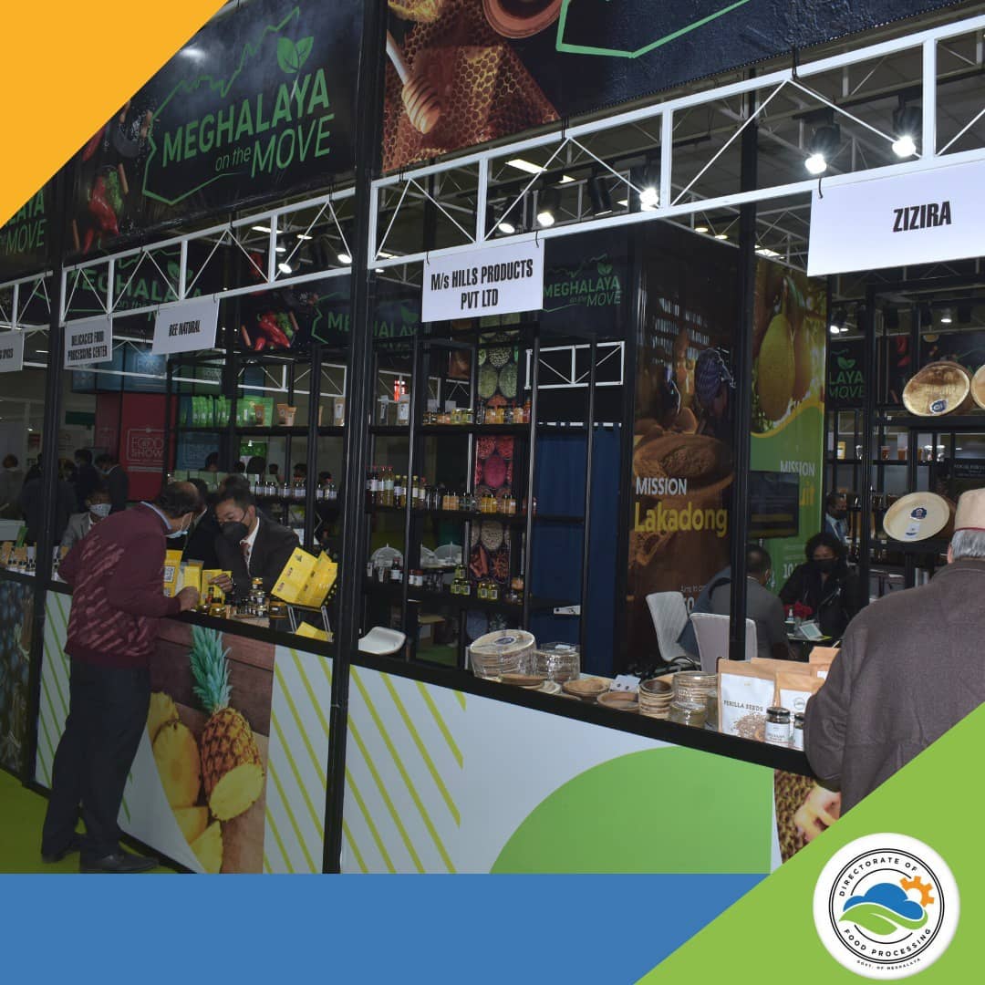 Glimpses of entrepreneurs from the state leading “Meghalaya on the Move” at SIAL 2021 being held at Pragati Maidan, New Delhi. We are glad to be a part of @sialindia, providing entrepreneurs from the state with a chance to be part of one of the biggest food & beverage expo.
