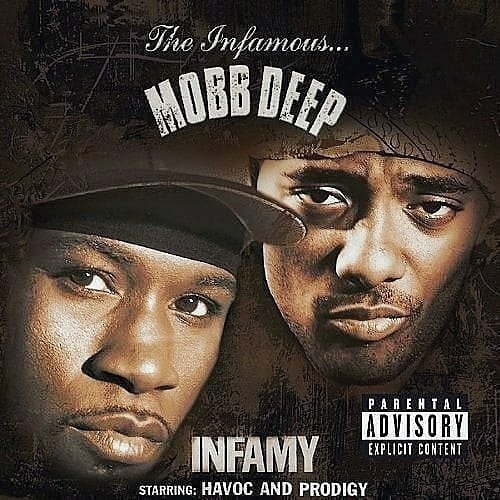 vibe927miami's tweet photo. #RIPProdigy Today in #HipHopHistory: #Infamy is the 5th studio album by #hiphop duo #MobbDeep. It has been certified Gold & includes the singles “#HeyLuv (#Anything)” feat. 112, “#Burn”, “#PrayForMe” feat. #LilMo, and “#GetAway”. #classichiphop #oldschoolhiphop #queenshiphop https://t.co/IzDZsWnM7z