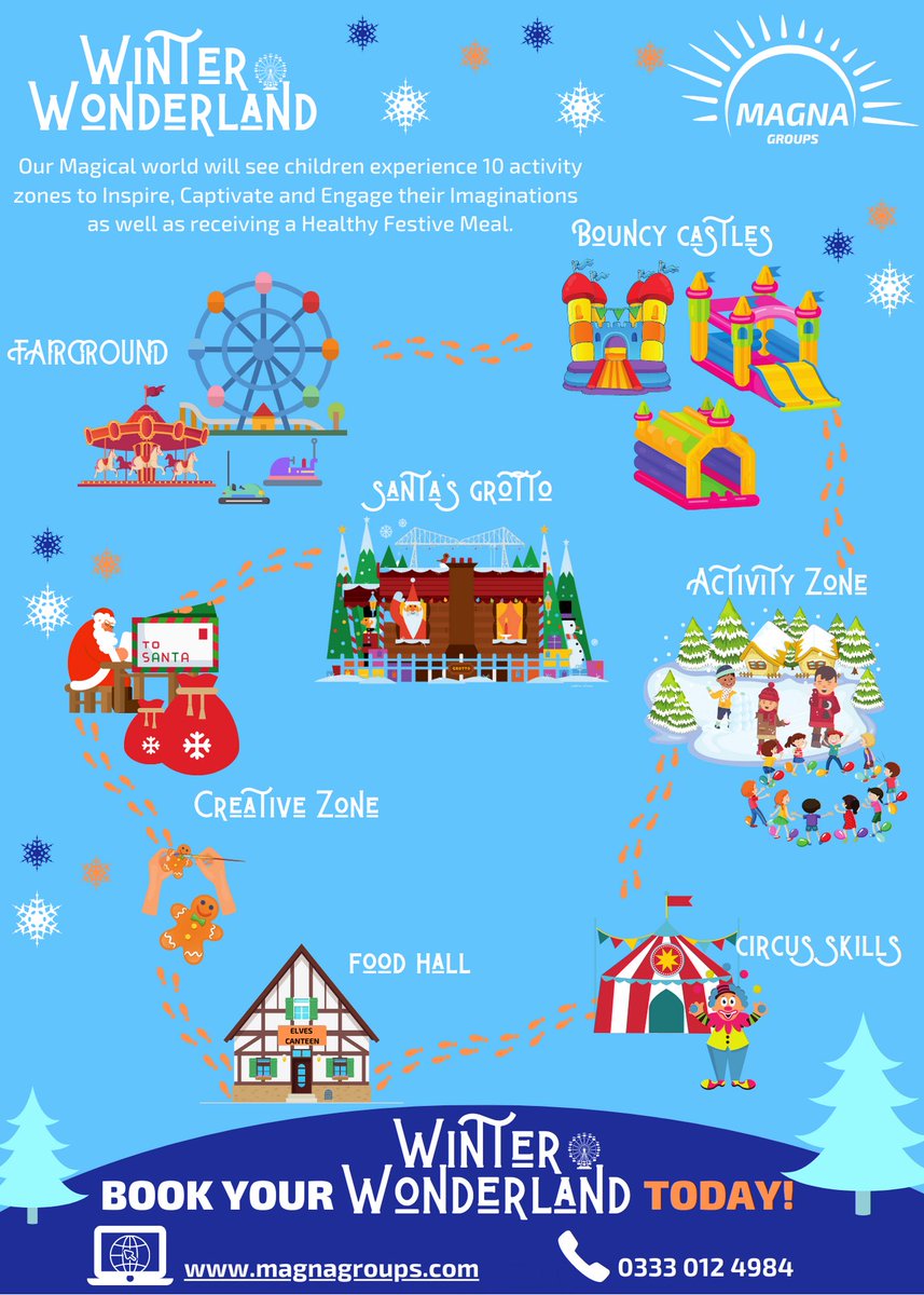 MagnaGroupsUK's tweet photo. #marlboroughprimary #harrow spaces are still available for your Free School Meal (benefit related) children to attend #harrow children Winter Wonderland this December book now at https://t.co/SzWYY2ZQ8v https://t.co/QUw9Cuz0s1