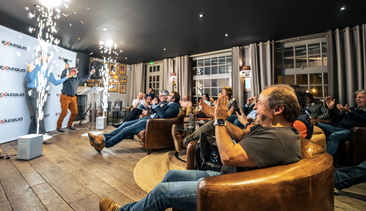 𝐂𝐨𝐦𝐦𝐞𝐧𝐭 𝐜𝐥𝐨̂𝐭𝐮𝐫𝐞𝐫 𝐥'𝐚𝐧𝐧𝐞́𝐞 𝐝𝐮 𝐂𝐥𝐮𝐛 𝐝𝐮 𝐒𝐩𝐨𝐫𝐭 𝐞𝐧 𝐛𝐞𝐚𝐮𝐭𝐞́ ?
180 membres du Club du Sport avaient rendez-vous à la Soirée des Trophées 🏆 
Une belle façon de revenir sur 2021 et récompenser nos sportifs.
swll.to/Soirees-trophe…
#AgenceExaequo