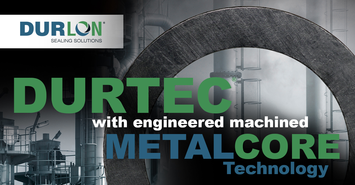 TriangleFluid's tweet photo. Made with a specially engineered #CorrugatedMetal core that is designed to withstand the demanding high #vibration, elevated #temperatures, and #AggressiveChemicals. #Durlon #Durtec - The difference is in the core! https://t.co/LRoTWgGZiA https://t.co/u4jvNUHK9m