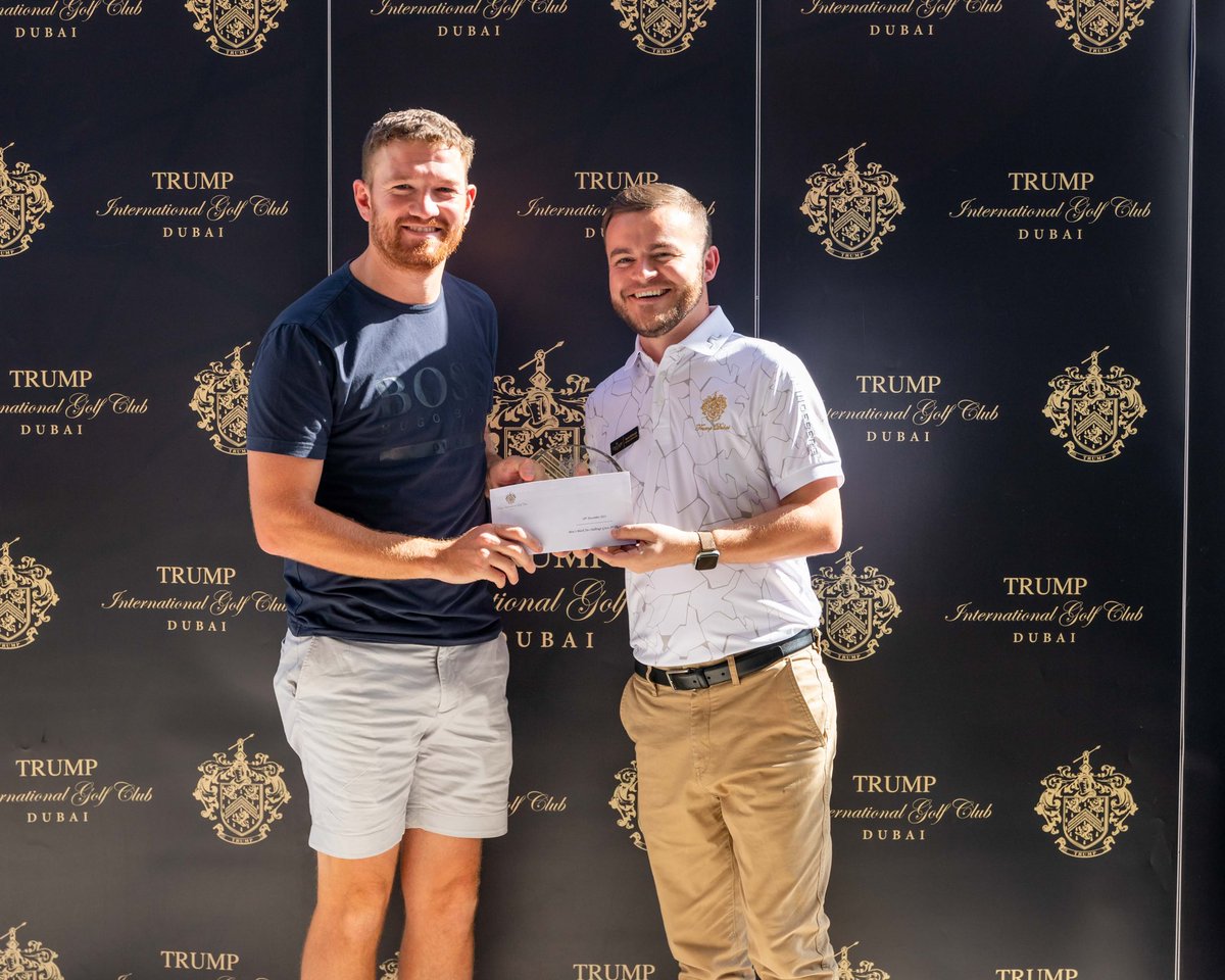 Trump Dubai tweet media