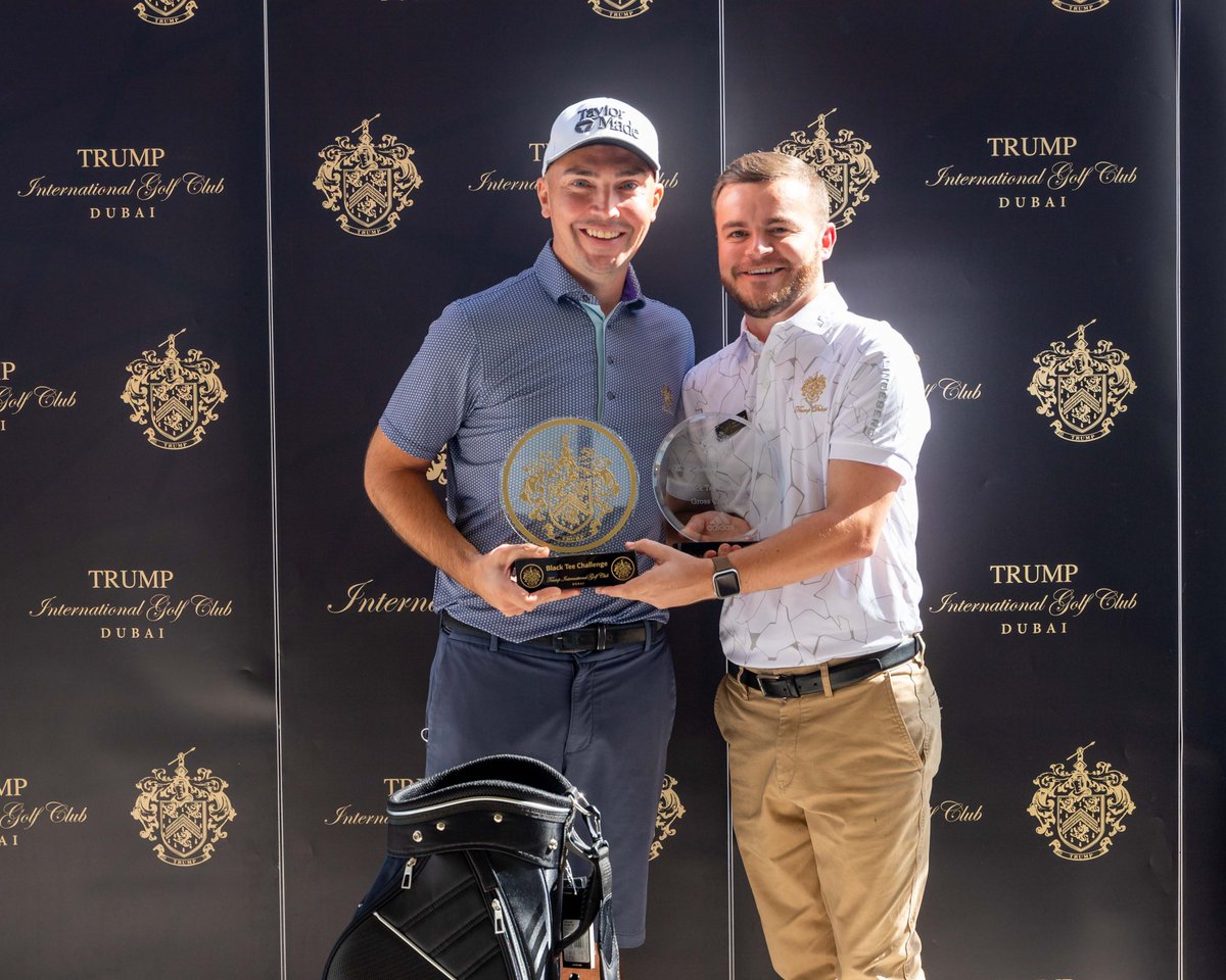 Trump Dubai tweet media