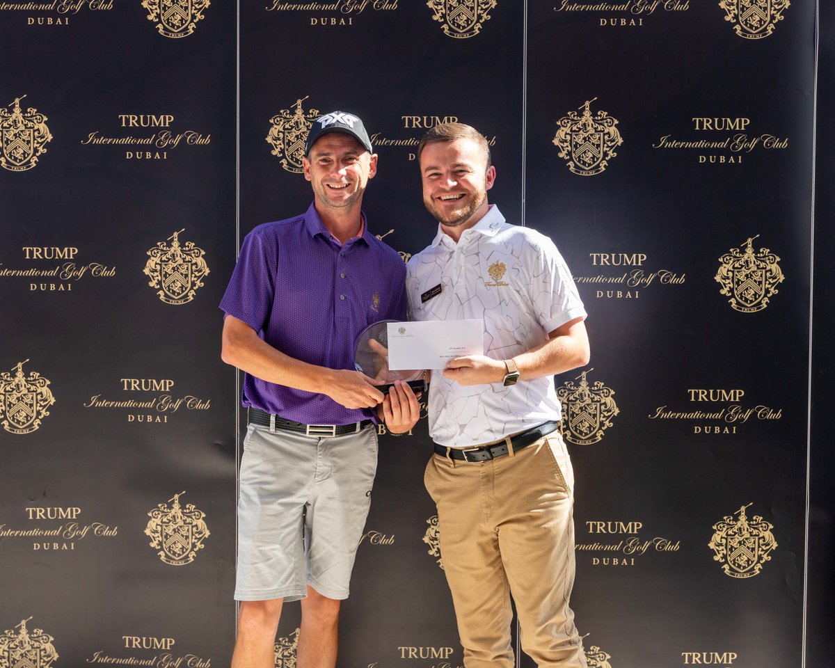 Trump Dubai tweet media