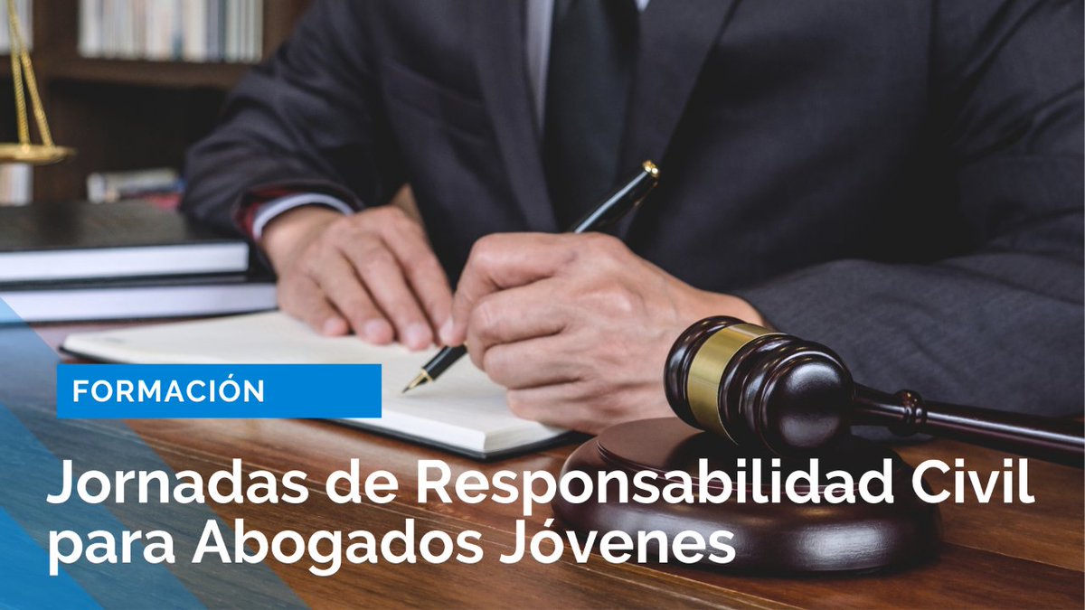 Jornada sobre #ResponsabilidadCivil para abogacía joven. Una iniciativa coordinada por la Sección de #RC  con  las secciones de procesal, penal, laboral, administrativo y <a href="/GAJ_Malaga/">GAJ Malaga</a>  13,14, 15 y 16 de diciembre Presencial icamalaga.es/portalMalaga/p… #IcamlgFormación