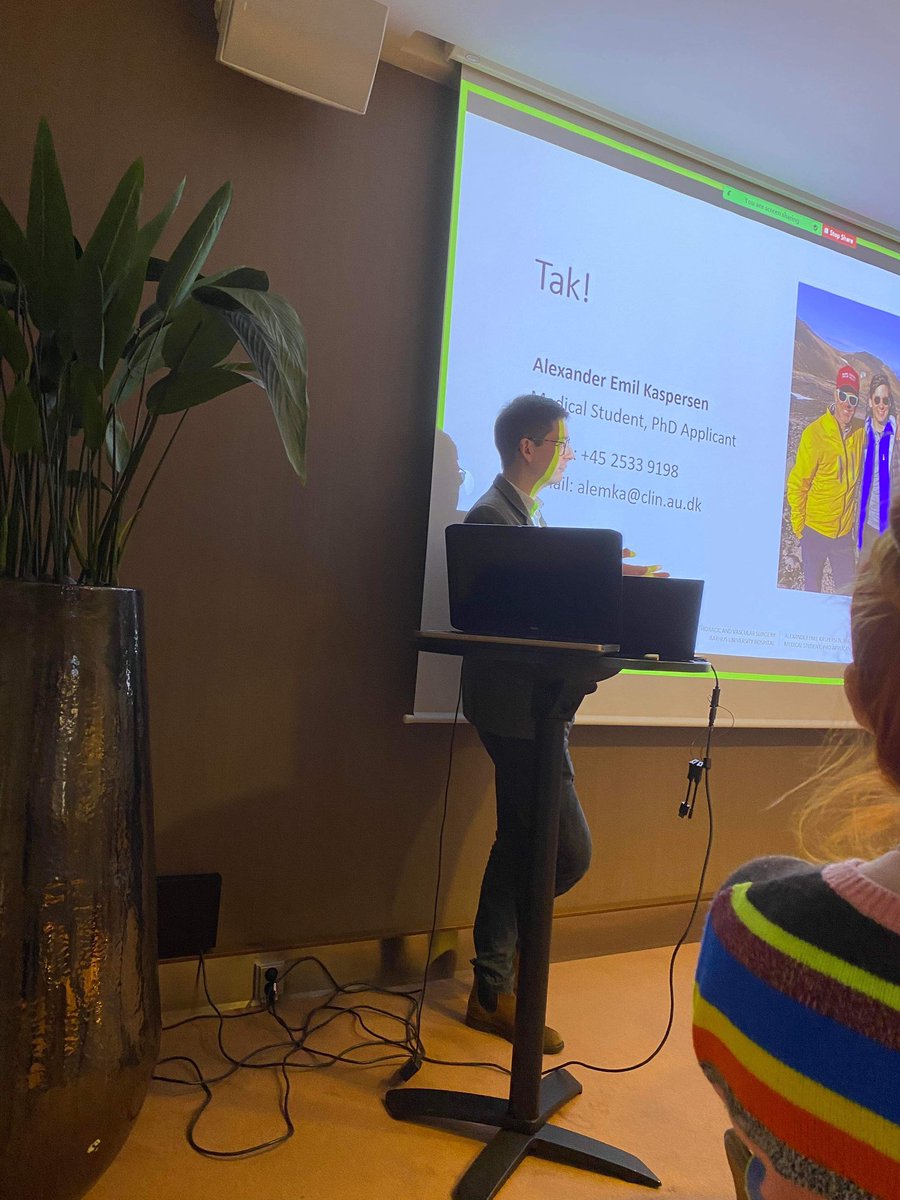 Alexander Emil Kaspersen, MD (@aekaspersen) on Twitter photo Yesterday, I gave an invited speak about “the Scandinavian Society for Research in Cardiothoracic Surgery and international collaboration as an aspiring scientist” at the Annual Scientific Meeting of the Swedish Association for Cardiothoracic Surgery in Stockholm! <a href="/CTVS_AARHUS/">Cardiothoracic and Vascular Surgery</a> Yesterday, I gave an invited speak about “the Scandinavian Society for Research in Cardiothoracic Surgery and international collaboration as an aspiring scientist” at the Annual Scientific Meeting of the Swedish Association for Cardiothoracic Surgery in Stockholm! <a href="/CTVS_AARHUS/">Cardiothoracic and Vascular Surgery</a>