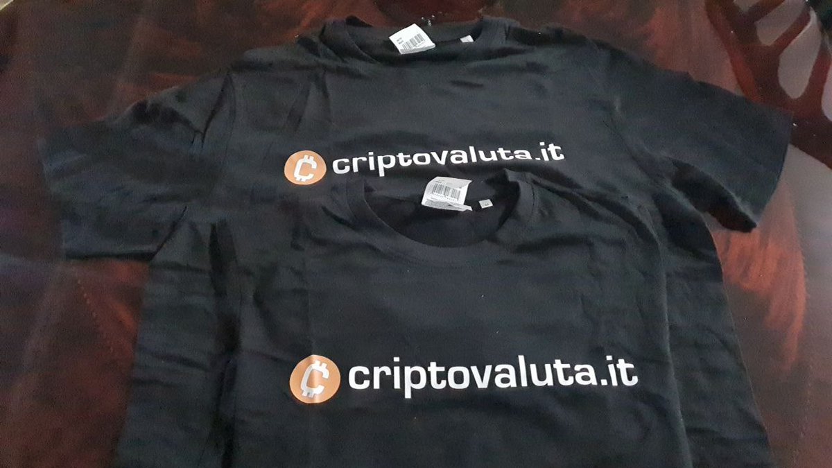 ggcripto's tweet photo. 💥💥💥 Vinci 2 #tshirt #Crypto brand https://t.co/vjxQCOpzVK 💥💥💥

4 semplici passaggi:

✅Seguici

❤️Metti il like

🔁Retwitta

💬Commenta lasciando la tua taglia. 

Il 17 dicembre ore 14:30 verranno estratti i due vincitori. ☘Buona fortuna a tutti! https://t.co/6CPqfXW3qN